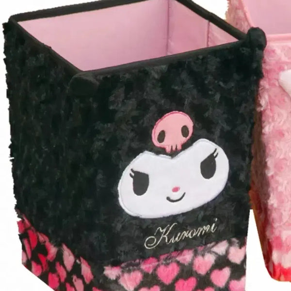 [BUNJANG] Sanrio Kuromi Rose Boa Heart Storage Box / 산리오 쿠로미 로즈보아 하트수납함 희귀 레어