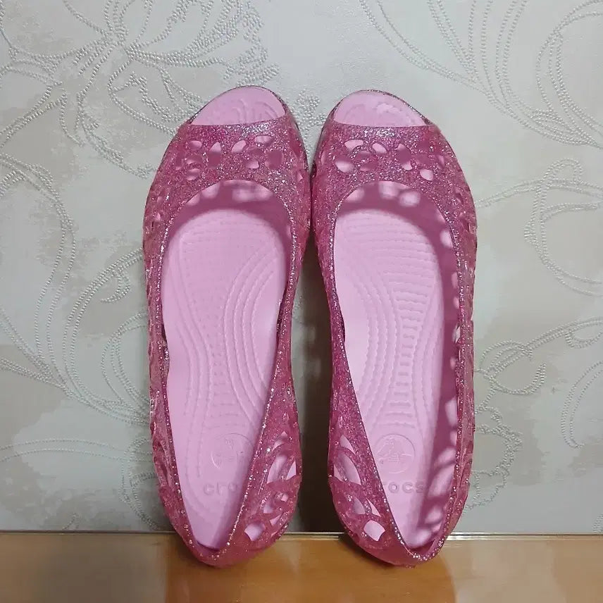 [BUNJANG] Crocs Glitter Jelly Shoes / 크록스 글리터 젤리슈즈