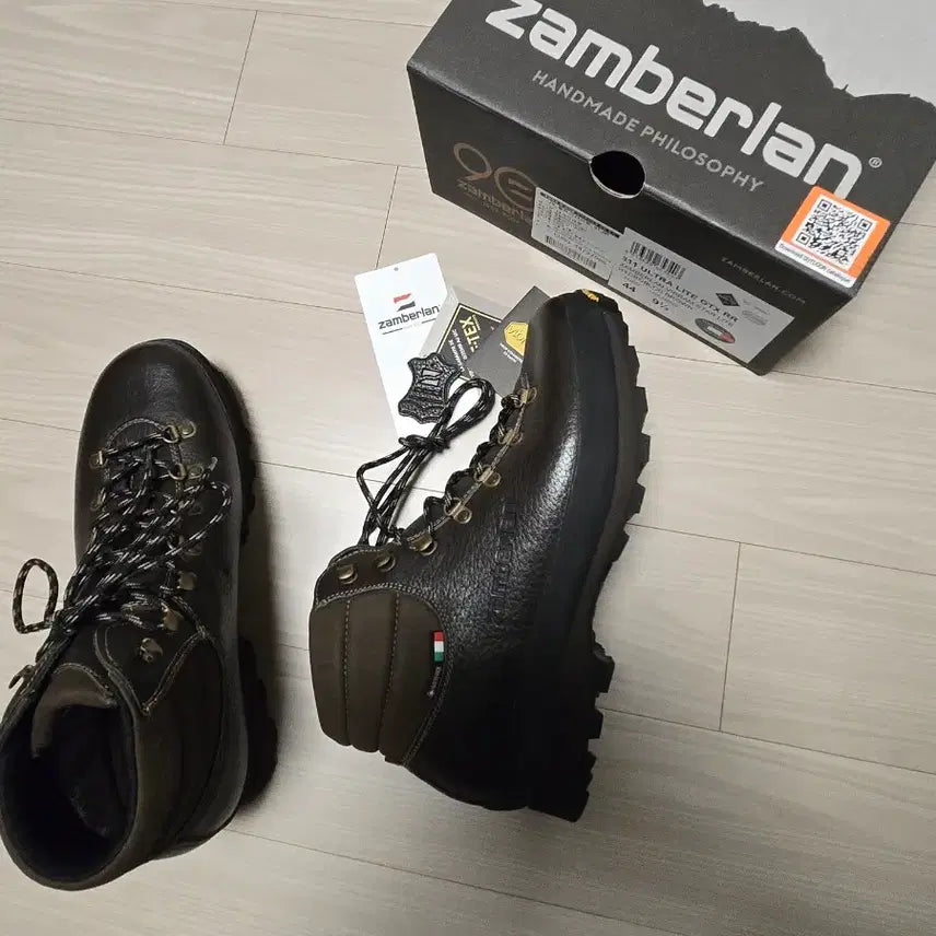 [BUNJANG] Zamberlan Ultra-Light Hiking Boots Brown / 잠발란 울트라라이트 새상품