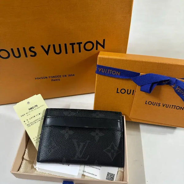 [BUNJANG] Louis Vuitton Monogram Eclipse Card Holder / 루이비통 모노그램 이클립스 카드지갑