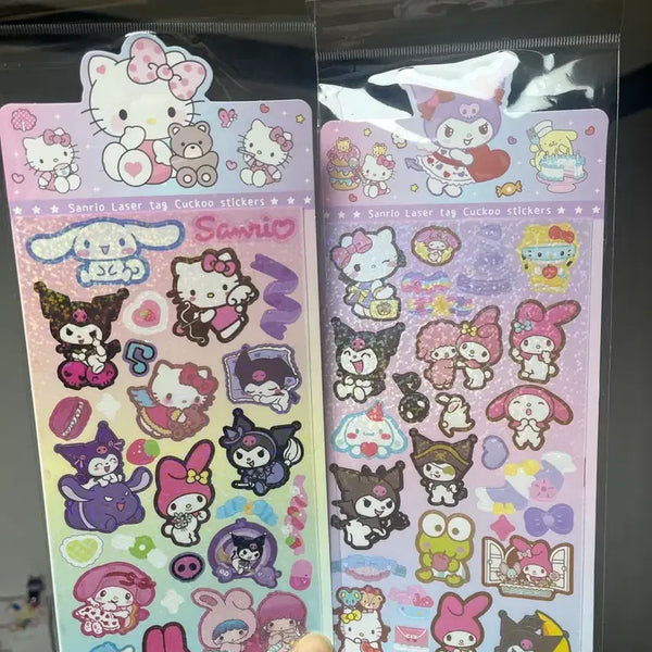 [BUNJANG] Sanrio Sticker 2 Type Bundle Set / 산리오 스티커 2종 일괄