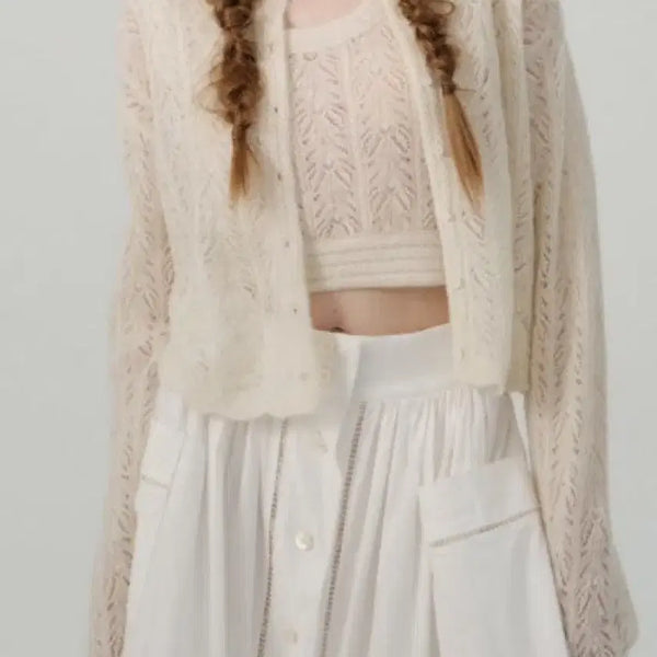 [BUNJANG] The Barnet Coverty Knit Cardigan Set / (새상품/품절) 더바넷 코버츠 니트가디건 세트 thebarnet