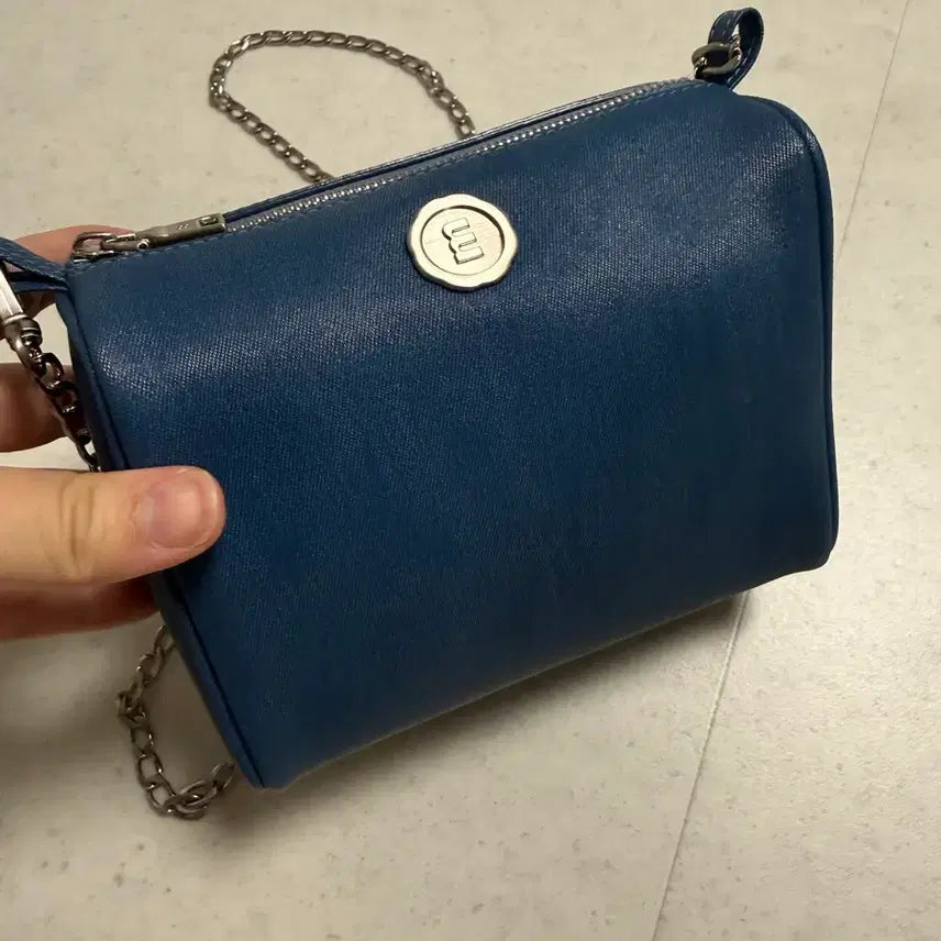 [BUNJANG] Minuitmuse Brett Mini Denim Bag with Inner Pouch / 미닛뮤트 브렛미니 데님 이너백포함
