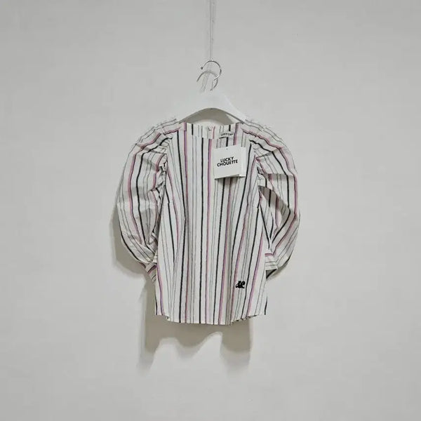 [BUNJANG] Lucky Chouette Puff Blouse / 럭키슈에뜨 퍼프 블라우스