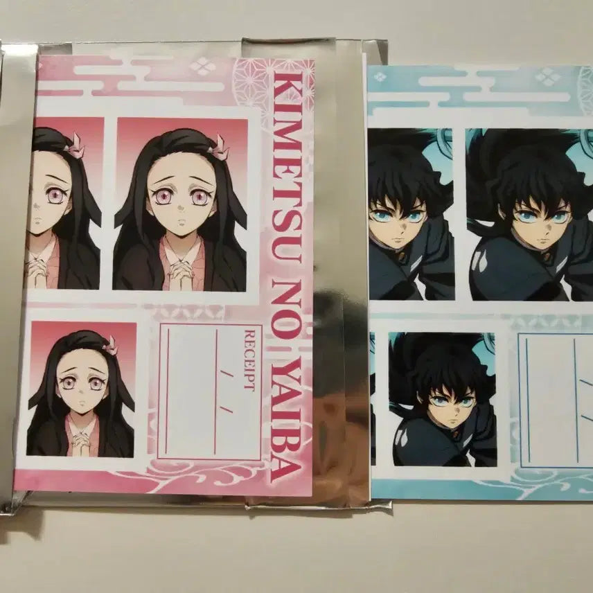 [BUNJANG] Demon Slayer Nezuko & Muichiro Proof Photo Bromide / 공식) 귀멸의칼날 네즈코+무이치로 증명사진 브로마이드