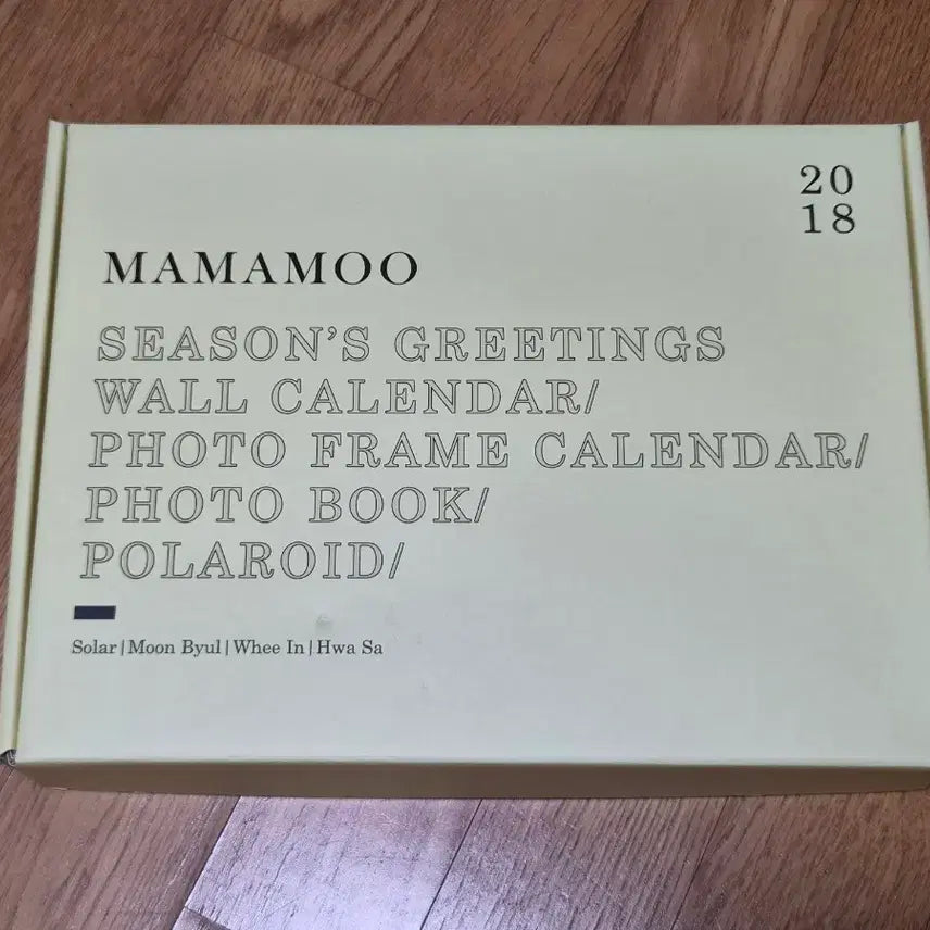 [BUNJANG] Mamamoo 2018 Season's Greetings Full Box / 마마무 2018 시즌그리팅 풀박스