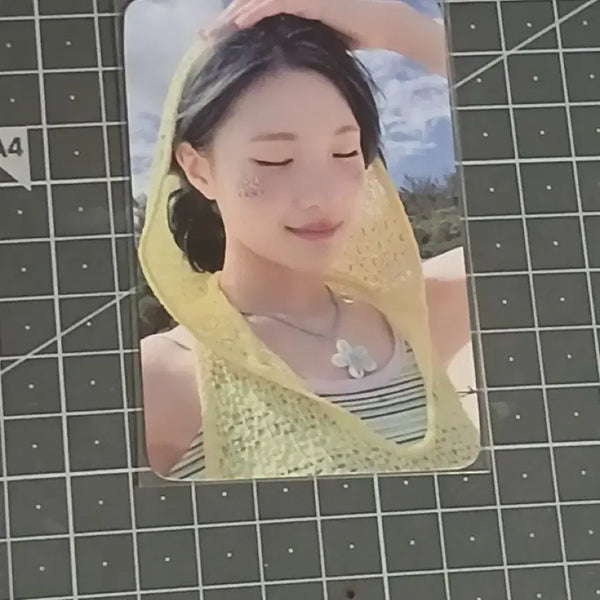 [BUNJANG] HA:TFESTIVAL JooE Lucky Draw Photocard / 하츠투하츠 주은 레몬탱 팝업 럭드 포카 판매