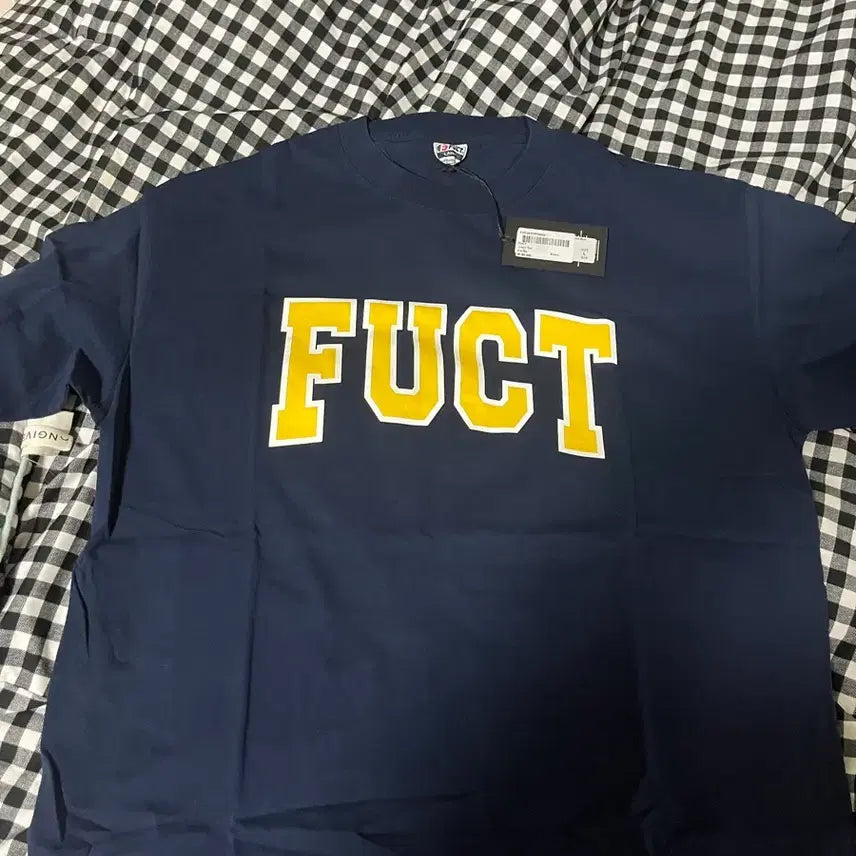 [BUNJANG] Fuct Logo T-Shirt Navy L / Fuct 퍽트 로고티 네이비 L