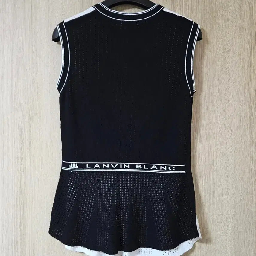 [BUNJANG] LANVIN BLANC Sleeveless Knit Top / 한섬 랑방블랑 니트티 골프웨어