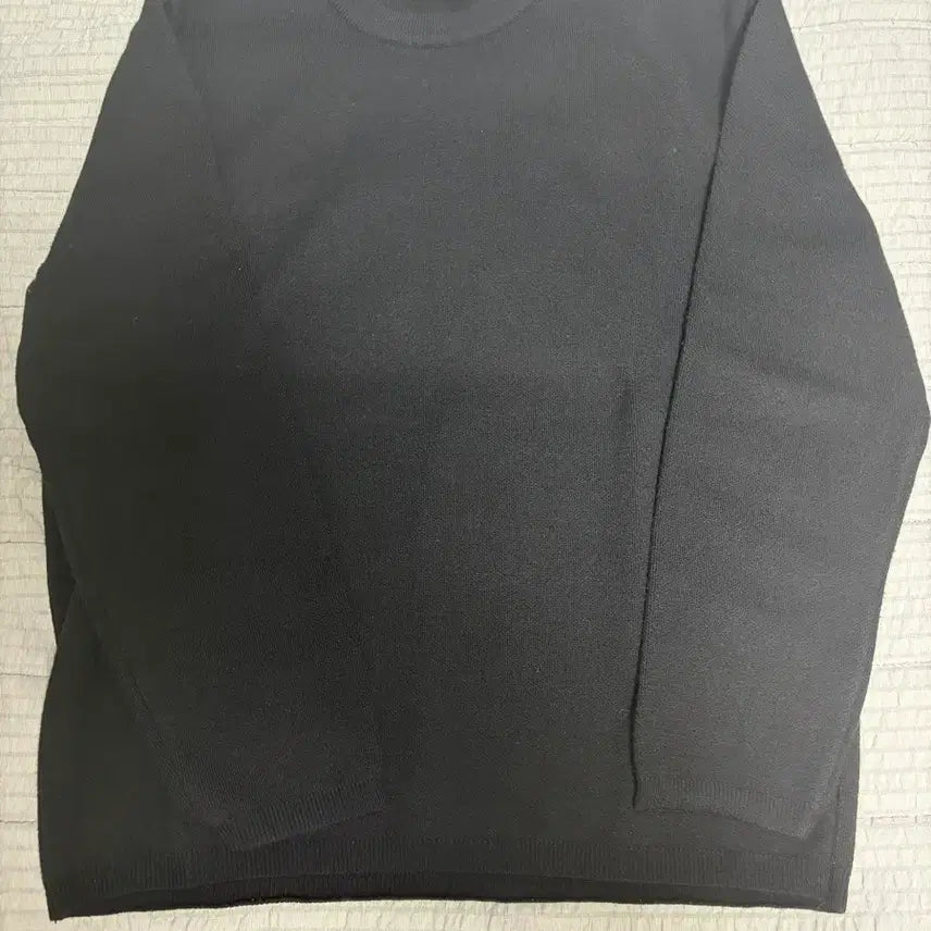 [BUNJANG] Ellude Hwaran Knit Black Size 48 / 엘무드 화란 니트 블랙 48사이즈