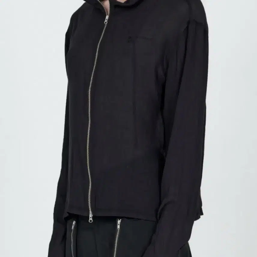 [BUNJANG] Plastic Product Jip Jacket Black S / 플라스틱 프로덕트 집 자켓