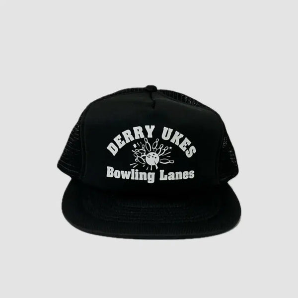[BUNJANG] CAPITAL Vintage Black Mesh Trucker Hat / [CAPITAL] 빈티지 프로모션 올블랙 메쉬캡 (상태 최상)