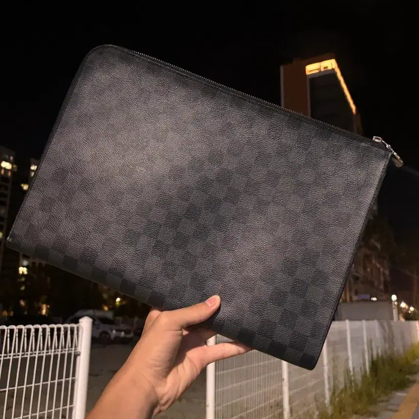 [BUNJANG] Louis Vuitton Damier Clutch Bag / (정품),(새상품)급루이비통 다미에 클러치백