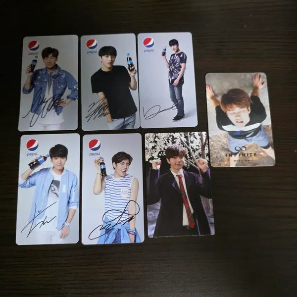 [BUNJANG] Infinite Lotteria Photocard Bundle Set / 인피니트 포카 롯데리아 포카 일괄