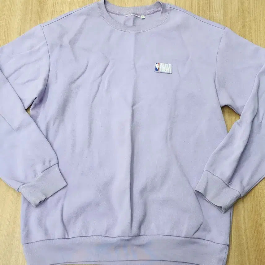 [BUNJANG] NBA Lavender Sweatshirt / NBA 맨투맨 라벤더