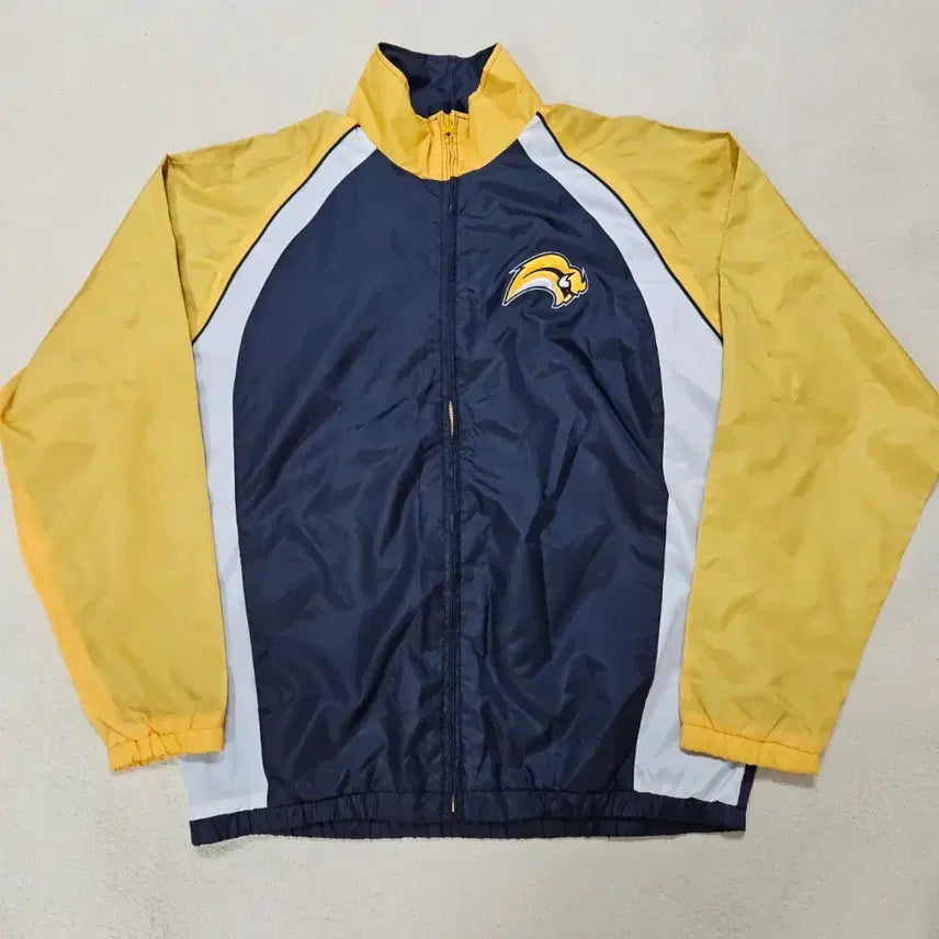 [BUNJANG] G-III x NHL Buffalo Sabres 90s Windbreaker Jacket / G-III x NHL 90s 올드스쿨 버팔로 세이버스 바람막이 자켓