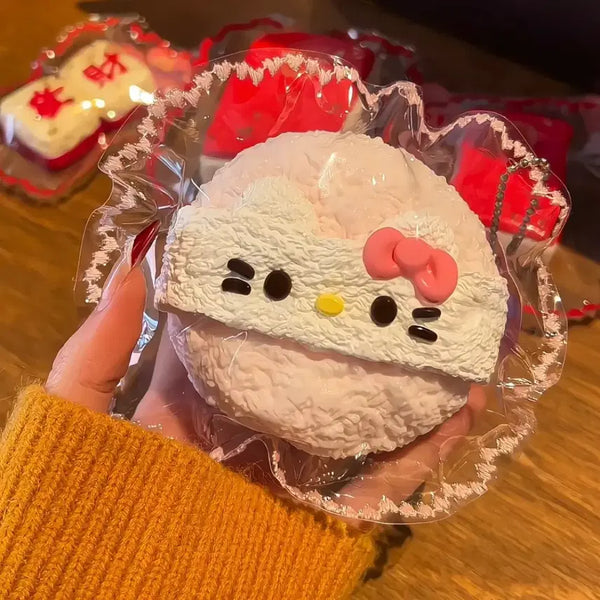 [BUNJANG] Kitty Puff Handmade Squishy New / 키티퍼프 수제말랑이 새상품
