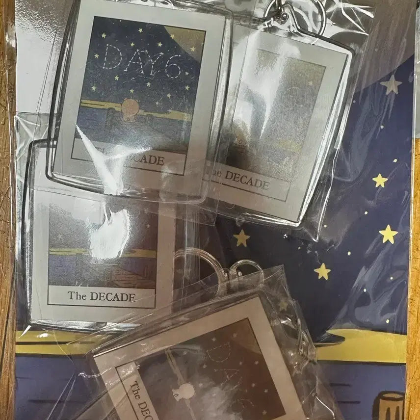 [BUNJANG] DAY6 The Decade Acrylic Keyring Set / DAY6 The Decade 기념 굿즈 아크릴 키링 4종