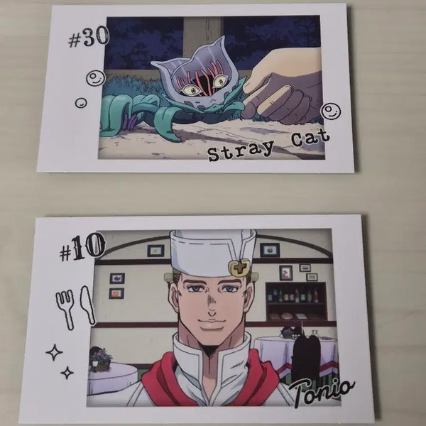 [BUNJANG] JoJo's Bizarre Adventure Part 4 Tonio Card Bundle / 죠죠의 기묘한 모험 4부 스트레이켓 토니오 카드