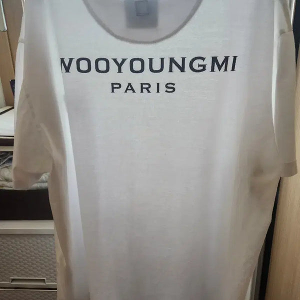 [BUNJANG] Wooyoungmi Back Logo T-Shirt Size 100 / 우영미 백로고 반팔 티셔츠 100 사이즈