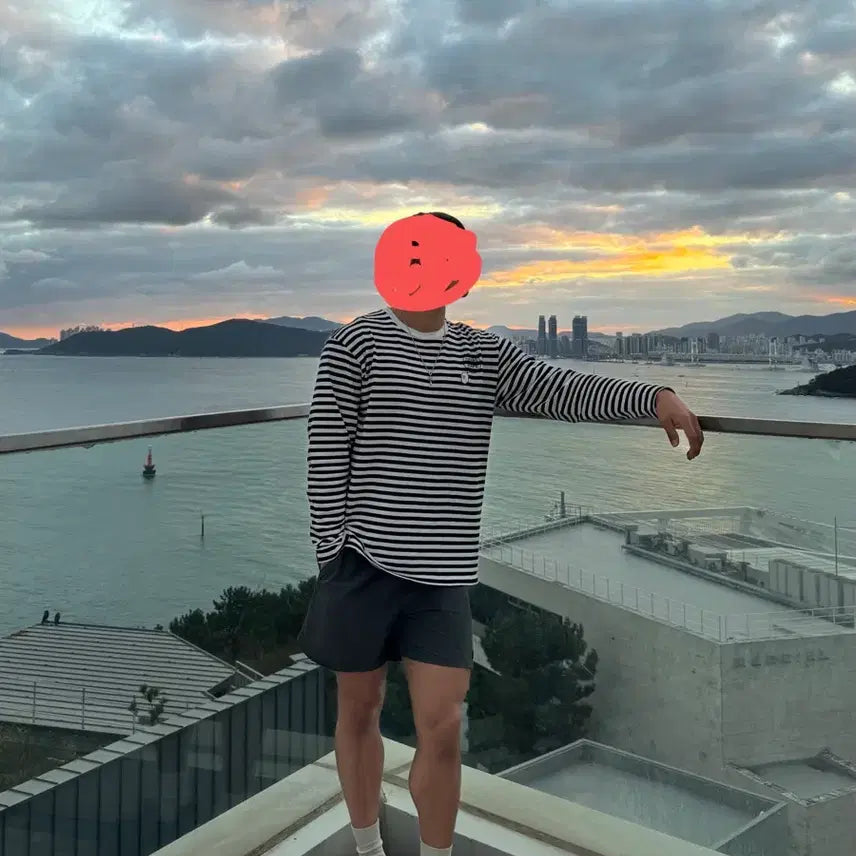 [BUNJANG] Dover Street Market x BAPE Stripe T-Shirt XL / 도버스트리트마켓 x 베이프 스트라이프 2XL