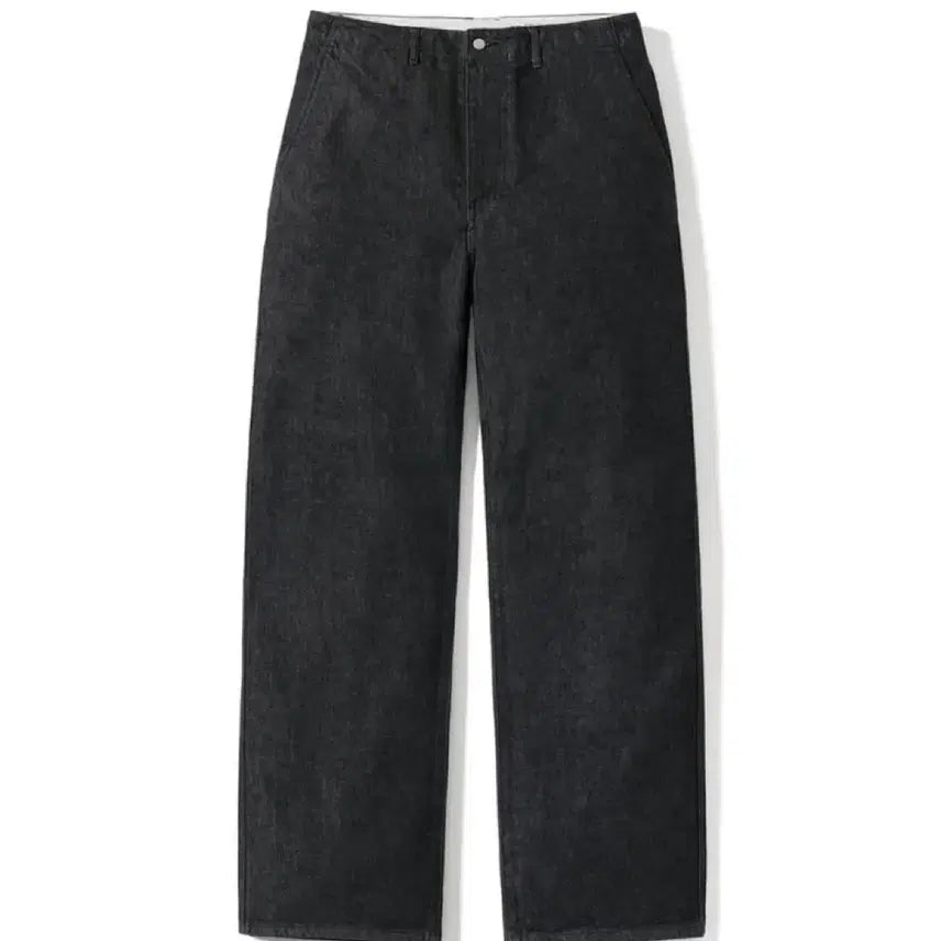 [BUNJANG] Pottery One Washed Wide Denim Black / [03] 포터리 원워시드 와이드 데님 블랙