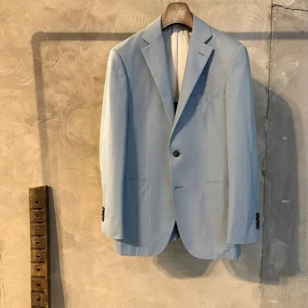 [BUNJANG] Suitsupply Sky Blue S/S Blazer Jacket / 수트서플라이 블레이저 자켓 남성95-100