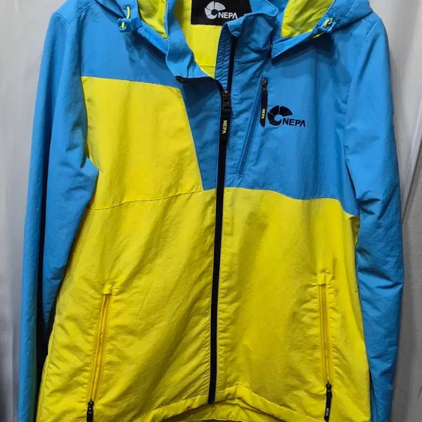 [BUNJANG] Nepa Windbreaker Yellow/Blue / 네파 바람막이 옐로우/블루