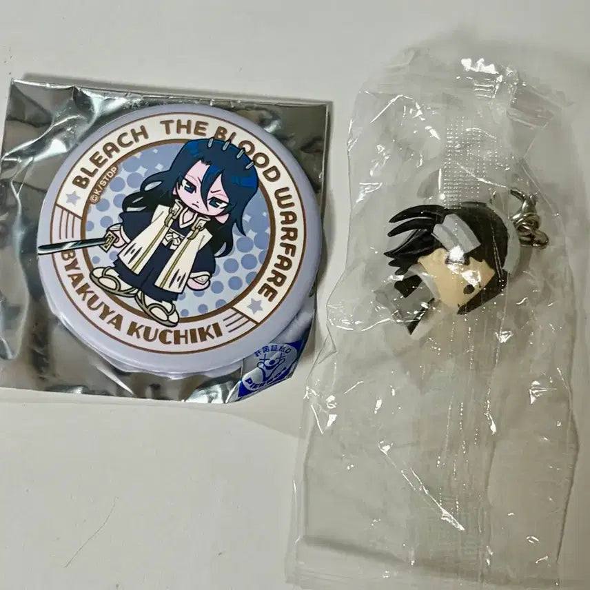 [BUNJANG] Bleach Kuchiki Byakuya Mejirushi Badge Bundle Set / 블리치 쿠치키 뱌쿠야 메지루시 뱃지 새상품 일괄