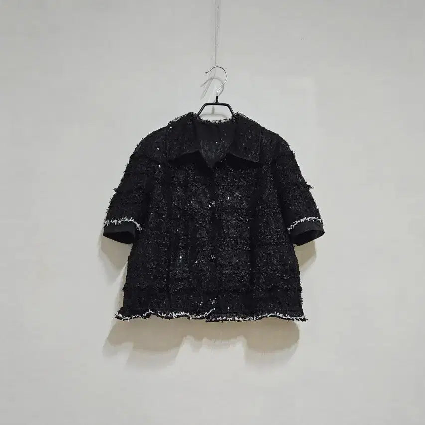[BUNJANG] Lanvin Collection Sequin Boucle Jacket / 랑방컬렉션25 시퀸 부클자켓