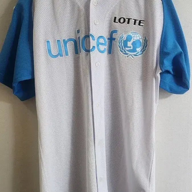 [BUNJANG] Lotte Giants Lee Seung-heon UNICEF Authentic Jersey Size 110 / 롯데 자이언츠 이승헌 유니세프 유니폼