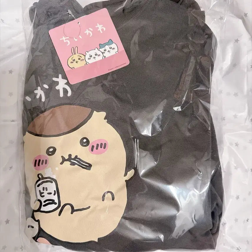 [BUNJANG] Chiikawa Shimamura Fleece Crewneck Sweatshirt / 치이카와 시마무라 쿠리만쥬&시사 맨투맨