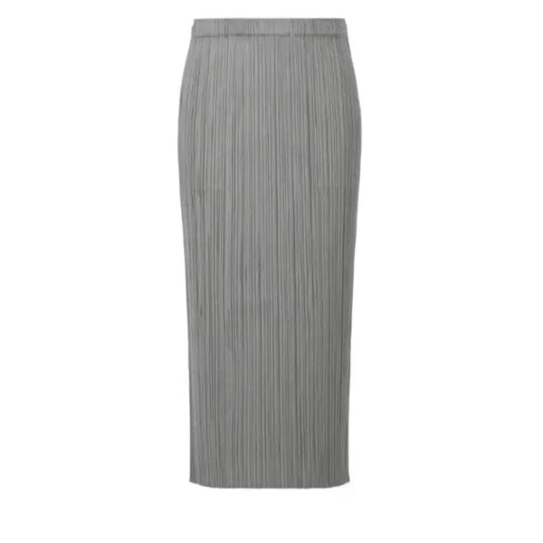 [BUNJANG] Pleats Please Basic Skirt Grey Size 4 / 플리츠플리즈 베이직 스커트 그레이 4사이즈