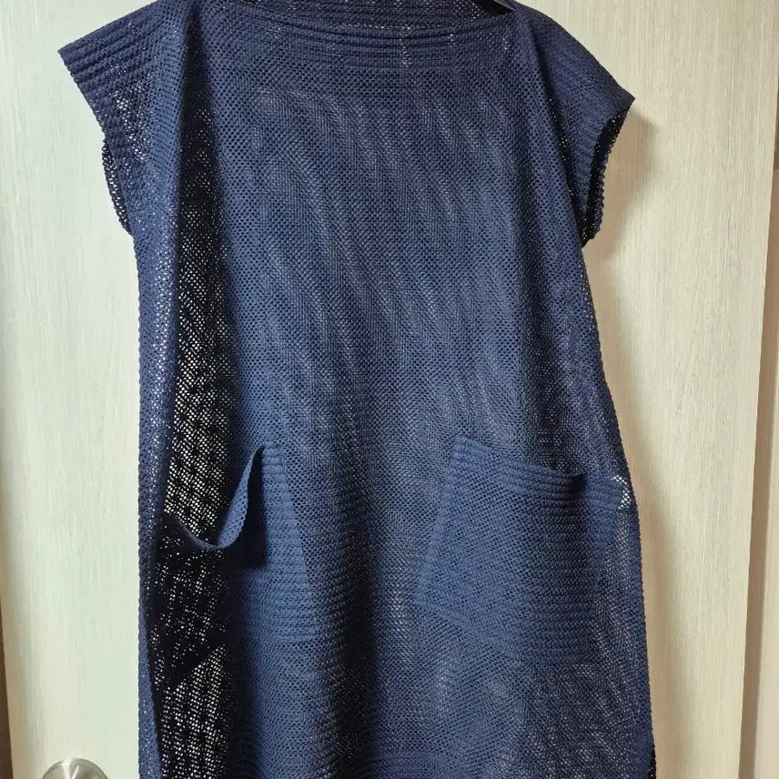[BUNJANG] Issey Miyake ME Mesh Top Blouse Pleats / (정품) 이세이미야케 me 미 메쉬 탑 포켓 블라우스 플리츠