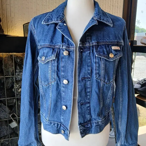 [BUNJANG] Calvin Klein Vintage Denim Jacket / 캘빈클라인 청바지 자켓 청자켓 빈티지데님
