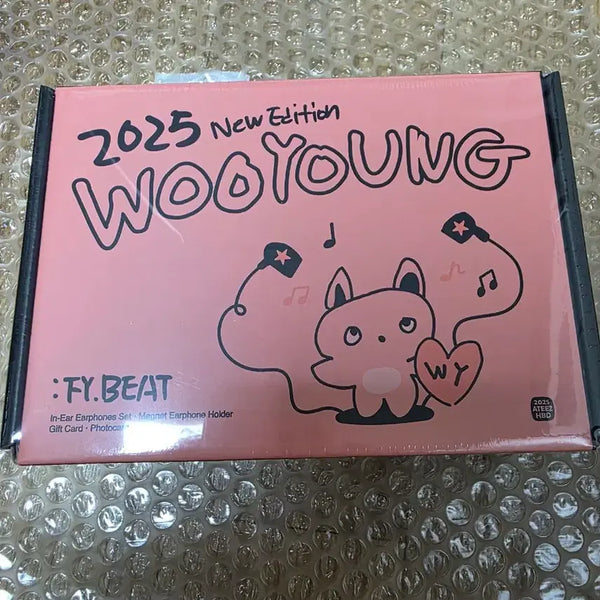 [BUNJANG] ATEEZ Wooyoung Birthday MD Earphones (Sealed) / 정우영 생일 엠디 이어폰 미개봉 에이티즈 ateezwooyoung