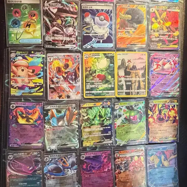 [BUNJANG] Pokemon Card Bundle Set - SR, CSR, AR, RR / 포켓몬카드 일괄28장 sr csr ar rr 골고로 있어요