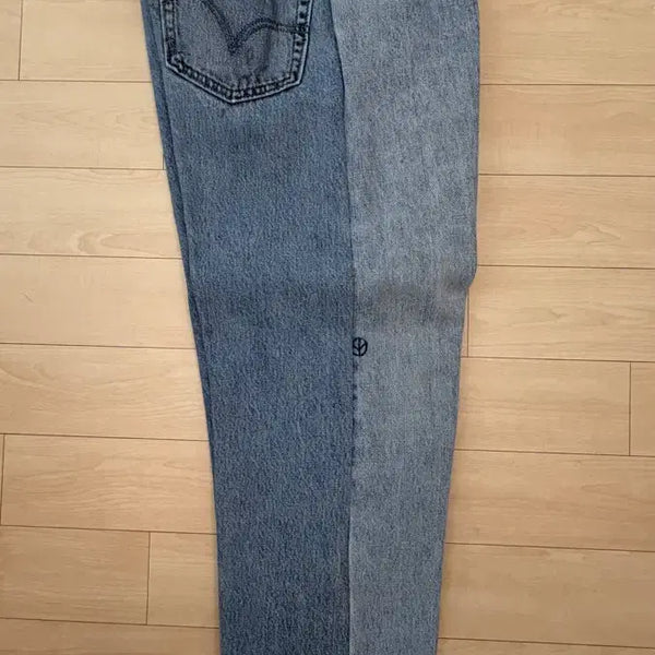 [BUNJANG] SUNNY SIDE UP Remake Denim Jeans / SUNNY SIDE UP 써니 사이드 업 리메이크 데님 진