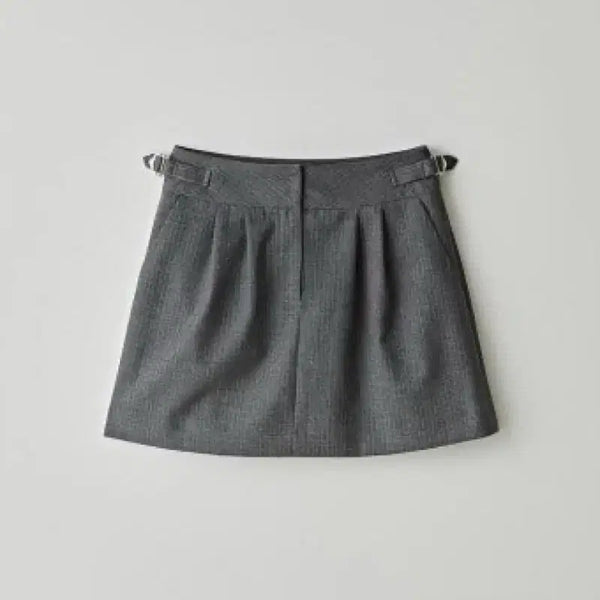 [BUNJANG] Thanat Buckle Mini Skirt - Size S / 타낫 버클 미니 스커트 s사이즈