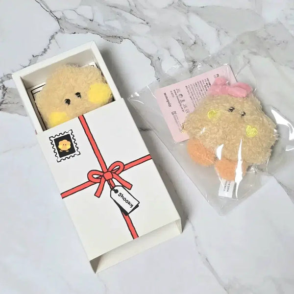 [BUNJANG] BT21 SHOOKY Lovely Keyring & Miniminini Doll Bundle Set / bt21 러블리키링 슈키 + 슈키 미니미니니 일괄양도