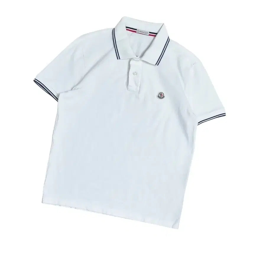 [BUNJANG] Moncler Short Sleeve Polo Shirt / 몽클레어 반팔 카라티