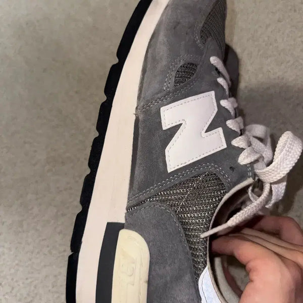 [BUNJANG] New Balance 990v1 Grey Suede Mesh Sneakers / 뉴발란스 990v1 275