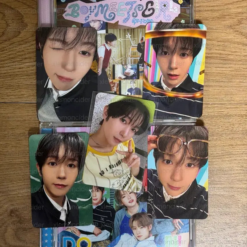 [BUNJANG] NCT WISH Ryo Yoidun Bomigirl Photocard Bundle Set / 엔시티위시 일본 앨범 료 요이돈 보밋걸 개인반 통상반 단체반 포카 무모샵 특전