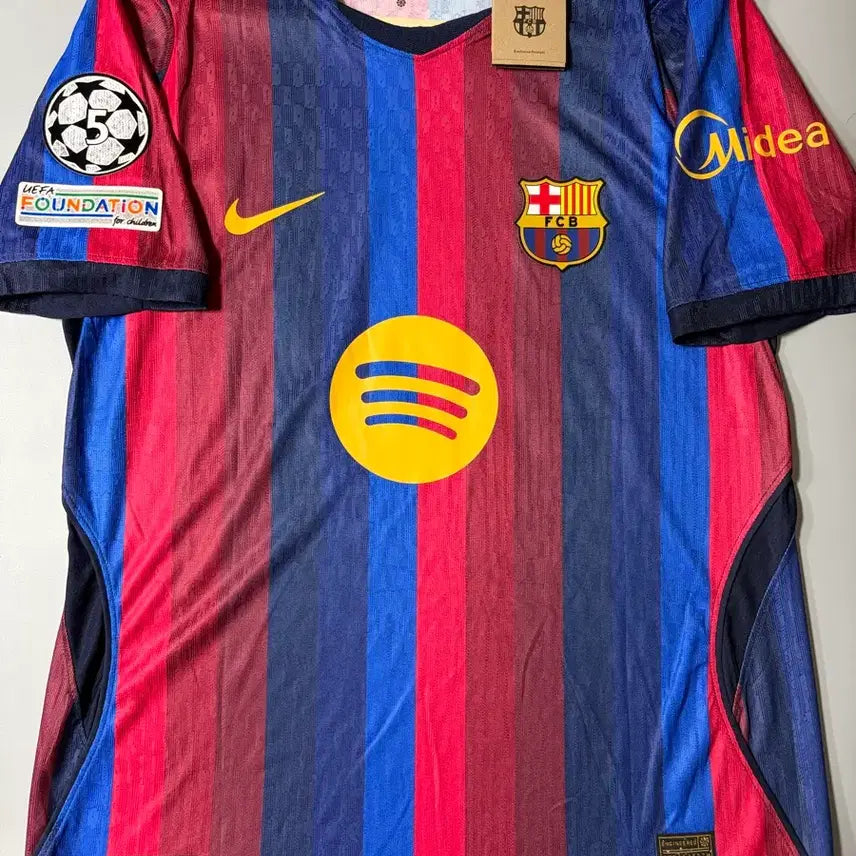 [BUNJANG] 26-27 Barcelona Home Authentic Short Sleeve Jersey Yamal, Pedri / 26-27 바르셀로나 홈 어센틱 반팔 유니폼 야말, 페드리