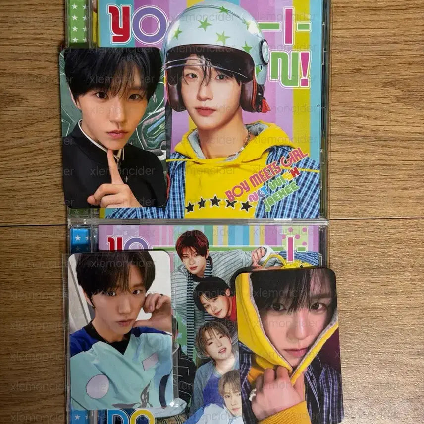 [BUNJANG] NCT WISH Jaehee BOMITGIRL Yo! Don Personal Ver. Standard Ver. MuMo Shop POB Photocard Set / 엔시티위시 재희 보밋걸 요이돈 개인반 통상반 무모샵 특전