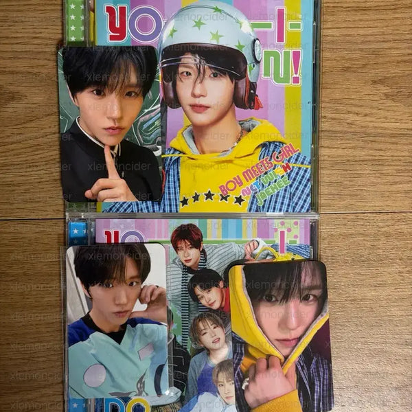 [BUNJANG] NCT WISH Jaehee BOMITGIRL Yo! Don Personal Ver. Standard Ver. MuMo Shop POB Photocard Set / 엔시티위시 재희 보밋걸 요이돈 개인반 통상반 무모샵 특전