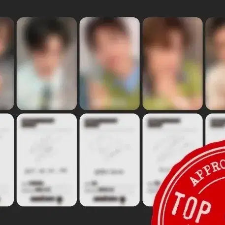 [BUNJANG] EXO Mega Coffee Photocard Set / [미개봉] 엑소 메가커피 포토카드 포카 세트 메가 exo mega