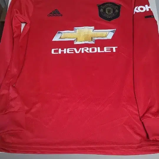[BUNJANG] Manchester United 2019/20 Long Sleeve Authentic Jersey / 맨유 2019/20 유니폼