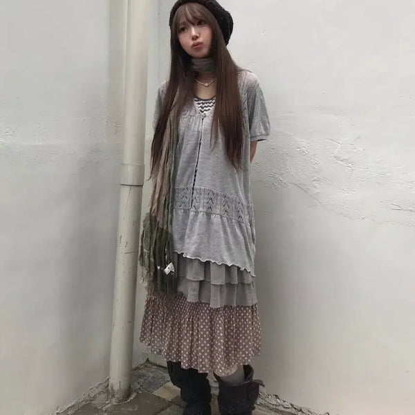 [BUNJANG] Swinging Seoul Mori Coordi Set 3pcs / 스윙잉서울 빈티지 모리 코디세트 3ps 크루빈티지 코이세이오
