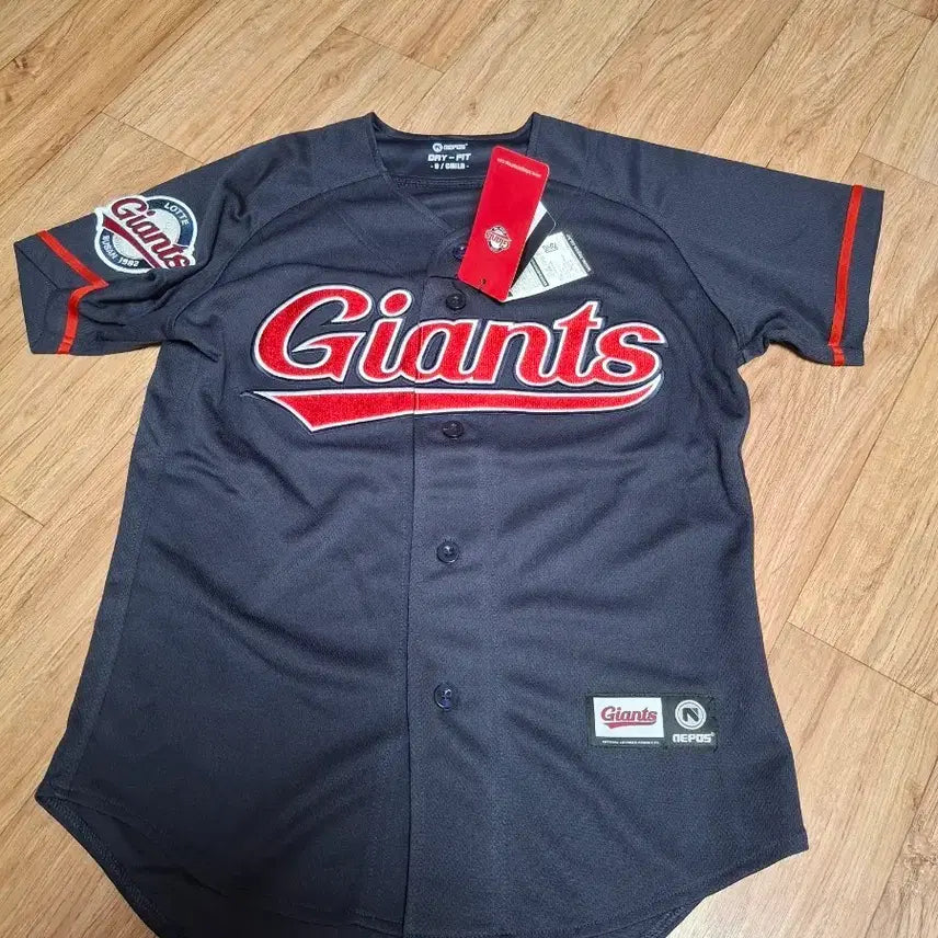 [BUNJANG] Lotte Giants Noma King Kurogo Away Navy Jersey Size 44 / 롯데자이언츠 노마킹 구로고 원정 네이비 44사이즈 유니폼(택있는 새상품)